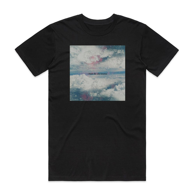 i built the sky Intortus Ep Album Cover T-Shirt Black