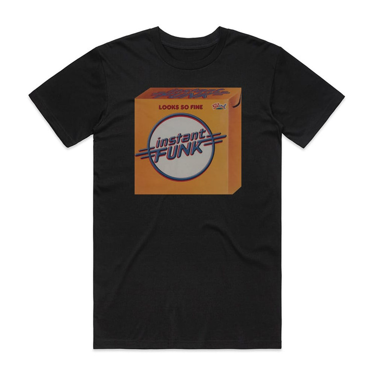Instant Funk Looks So Fine Album Cover T-Shirt Black