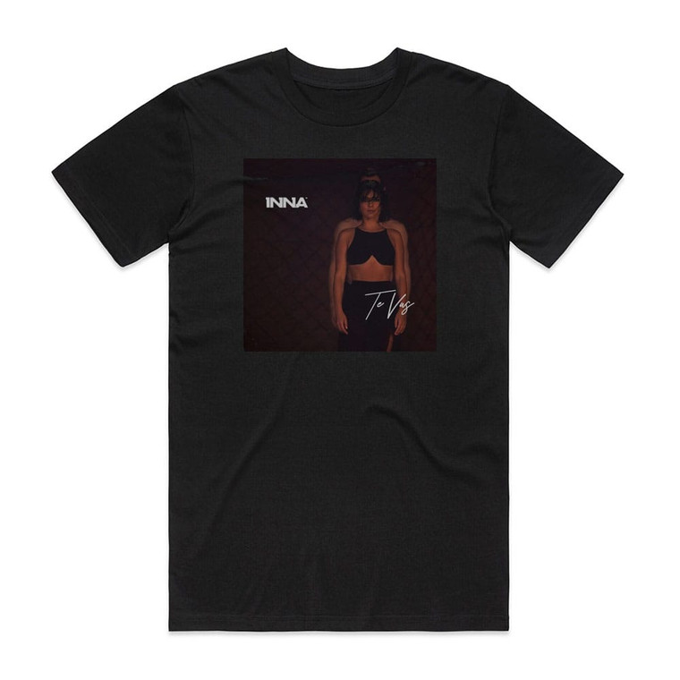 Inna Te Vas Album Cover T-Shirt Black