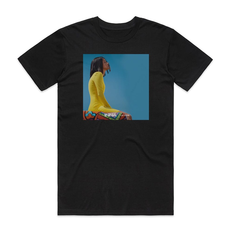 Inna La Vida Album Cover T-Shirt Black Inna La Vida Album Cover T-Shirt Black