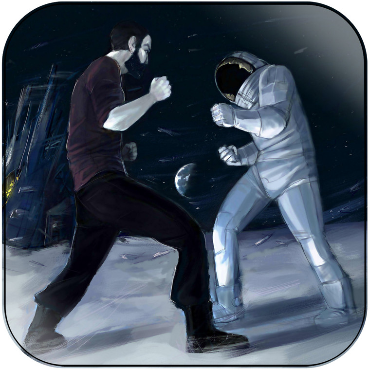 Modern Crusader Shockwave Album Cover Sticker Album Cover Sticker