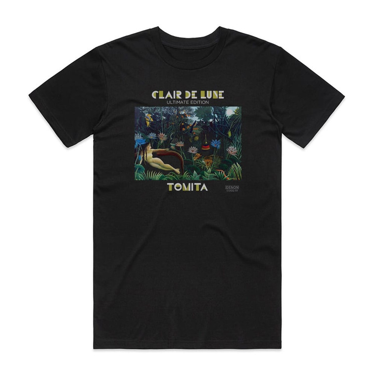 Isao Tomita  Ultimate Edition Syn Album Cover T-Shirt Black