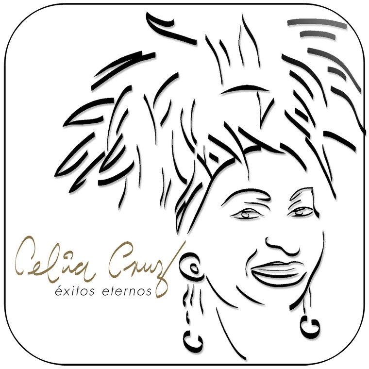 Celia Cruz Exitos Eternos Album Cover Sticker Album Cover Sticker