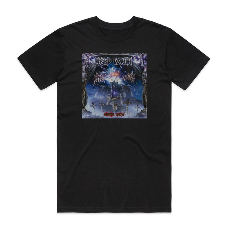 Iced Earth Horror Show Album Cover T-Shirt Black