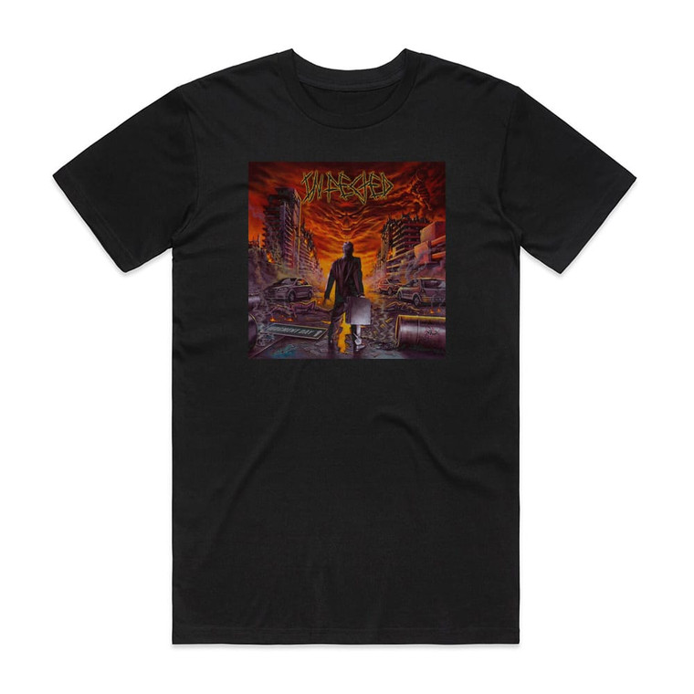 Infected Judgment Day Album Cover T-Shirt Black