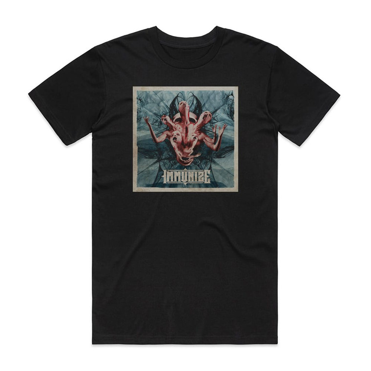 Immunize Self Titled Album Cover T-Shirt Black
