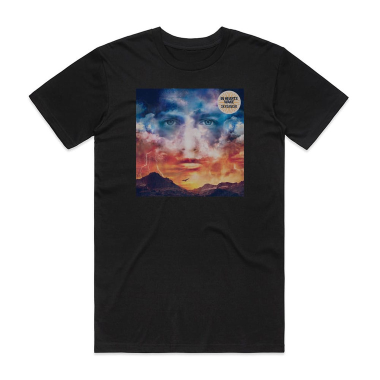 In Hearts Wake Skydancer Album Cover T-Shirt Black