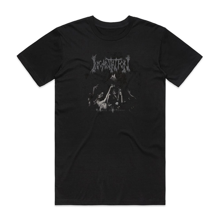 Incantation Vanquish In Vengeance Album Cover T-Shirt Black