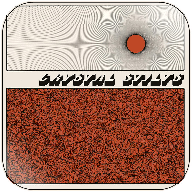 Crystal Stilts Nature Noir Album Cover Sticker Album Cover Sticker