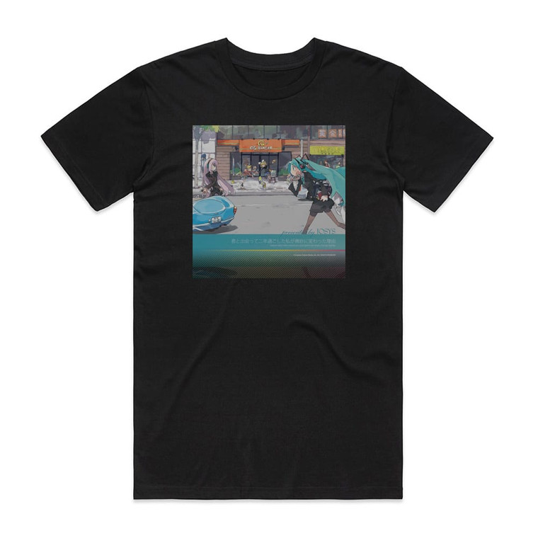IOSYS Empty 2 Album Cover T-Shirt Black