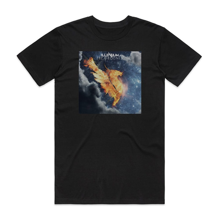 Illenium The Phoenix Album Cover T-Shirt Black