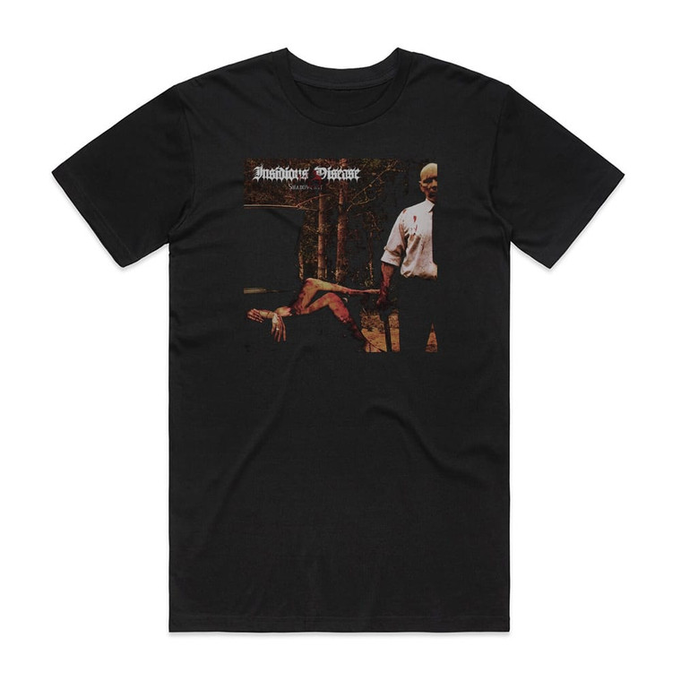 Insidious Disease Shadowcast Album Cover T-Shirt Black