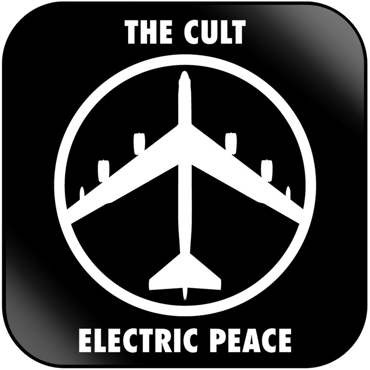 The Cult Electric Peace Album Cover Sticker Album Cover Sticker