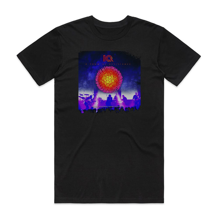 IQ A Show Of Resistance Album Cover T-Shirt Black
