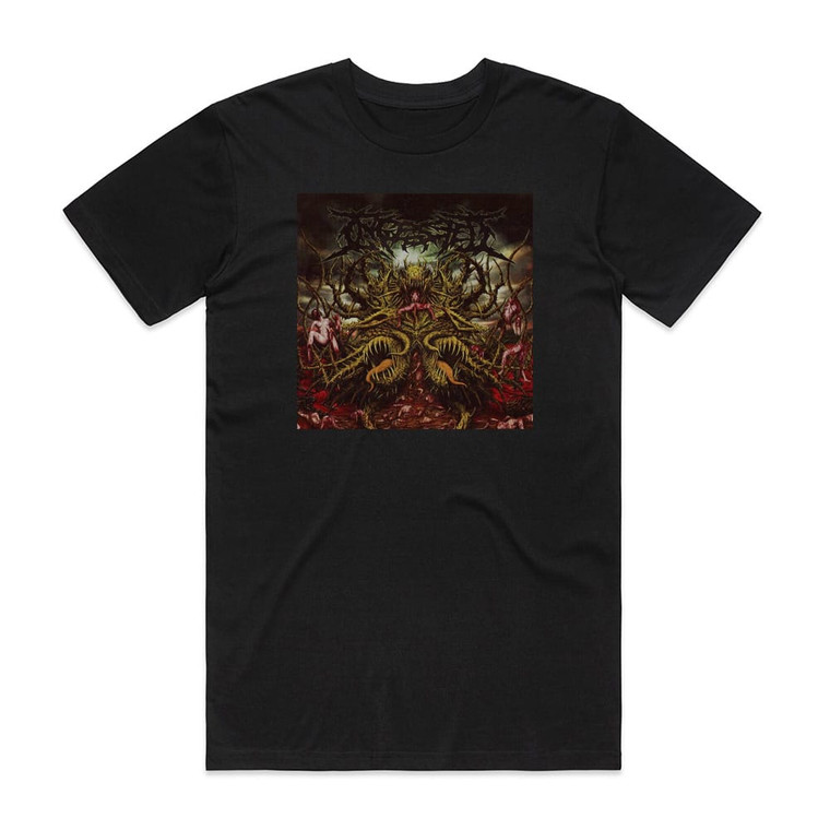 Ingested Surpassing The Boundaries Of Human Suffering Album Cover T-Shirt Black