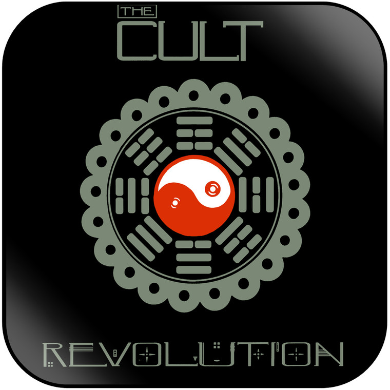 The Cult Revolution Album Cover Sticker Album Cover Sticker