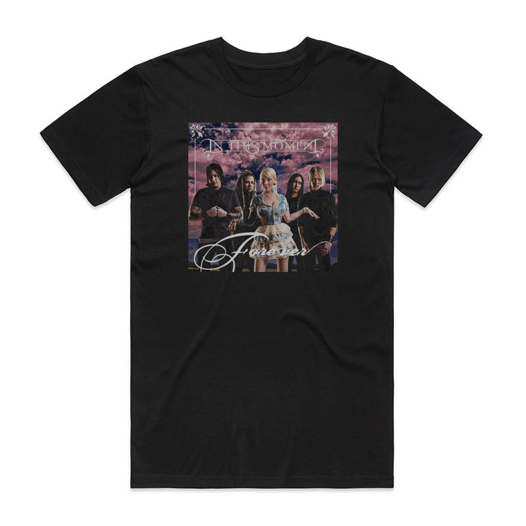In This Moment Forever 1 Album Cover T-Shirt Black