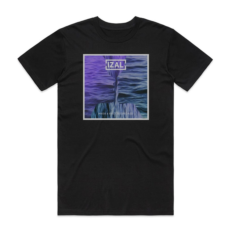 Izal Magia Efectos Especiales Album Cover T-Shirt Black Izal Magia Efectos Especiales Album Cover T-Shirt Black