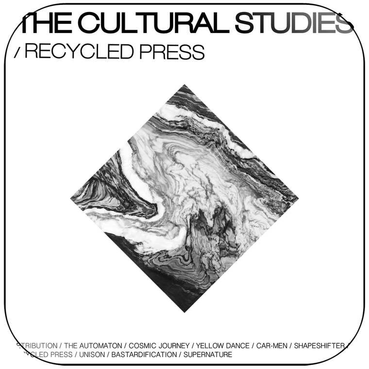 The Cultural Studies Recycled Press Album Cover Sticker Album Cover Sticker