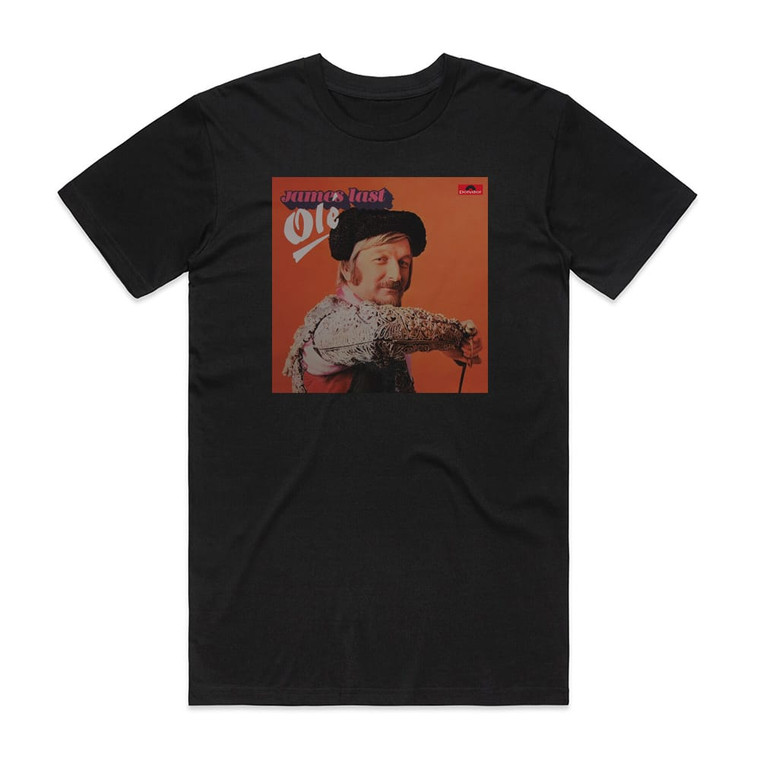 James Last Ol Album Cover T-Shirt Black