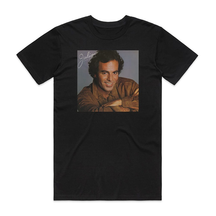 Julio Iglesias Julio Album Cover T-Shirt Black