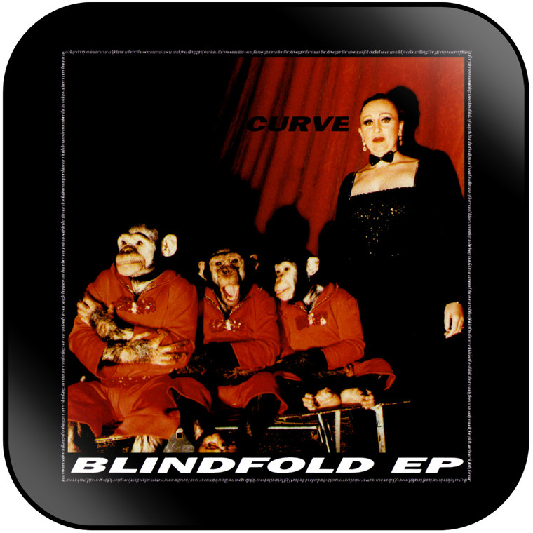 Curve Blindfold Ep Album Cover Sticker Album Cover Sticker