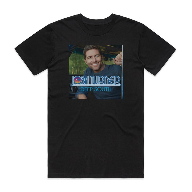 Josh Turner Deep South Album Cover T-Shirt Black