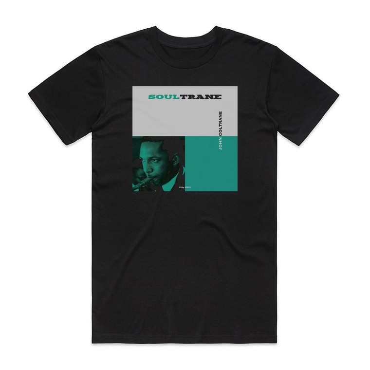 John Coltrane Soultrane 1 Album Cover T-Shirt Black