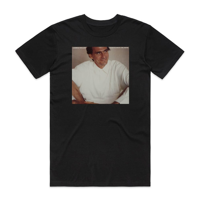James Taylor Thats Why Im Here Album Cover T-Shirt Black