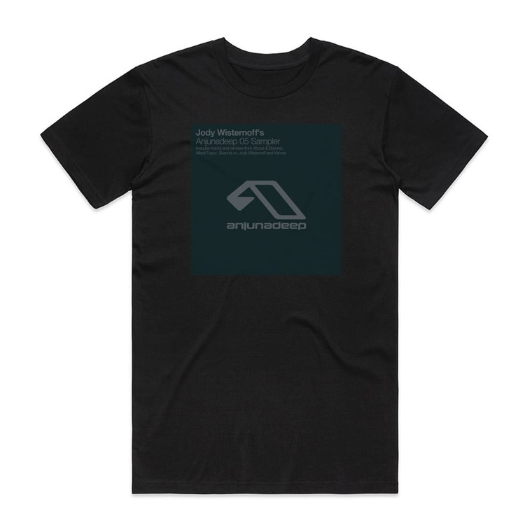 James Grant Anjunadeep 05 1 Album Cover T-Shirt Black