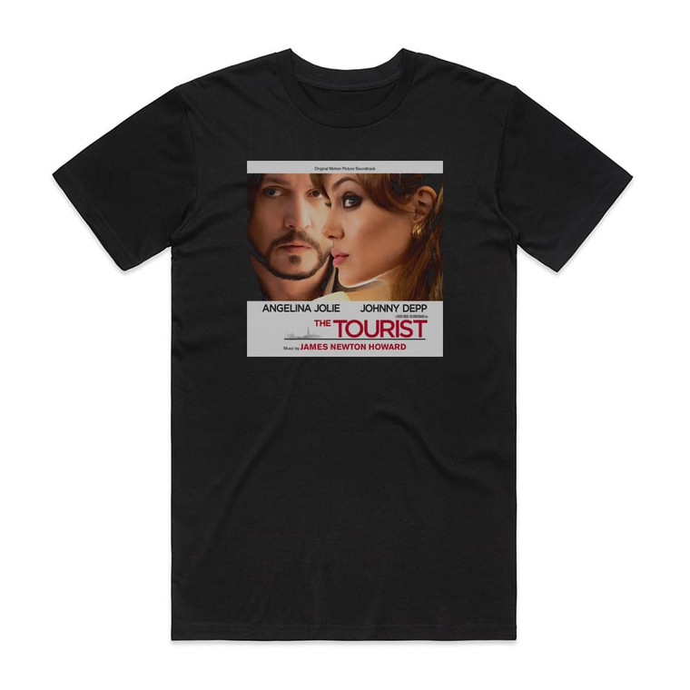 James Newton Howard The Tourist Original Motion Picture Soundtrack Album Cover T-Shirt Black