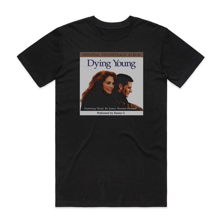 James Newton Howard Dying Young Album Cover T-Shirt Black