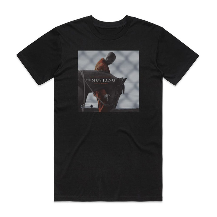 Jed Kurzel The Mustang Album Cover T-Shirt Black