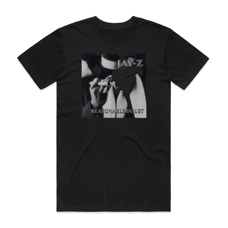 Jay-Z Reasonable Doubt 1 Album Cover T-Shirt Black