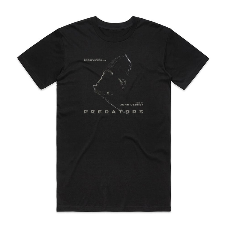 John Debney Predators 1 Album Cover T-Shirt Black