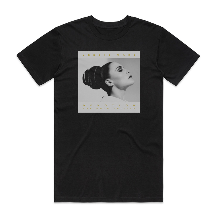 Jessie Ware Devotion Album Cover T-Shirt Black
