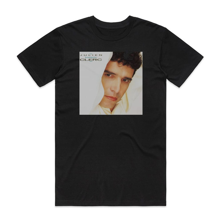 Julien Clerc Les Aventures Leau Album Cover T-Shirt Black