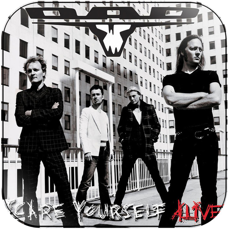 D-A-D Scare Yourself Alive Album Cover Sticker