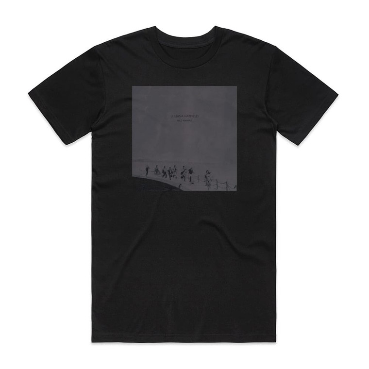 Juliana Hatfield Wild Animals Album Cover T-Shirt Black