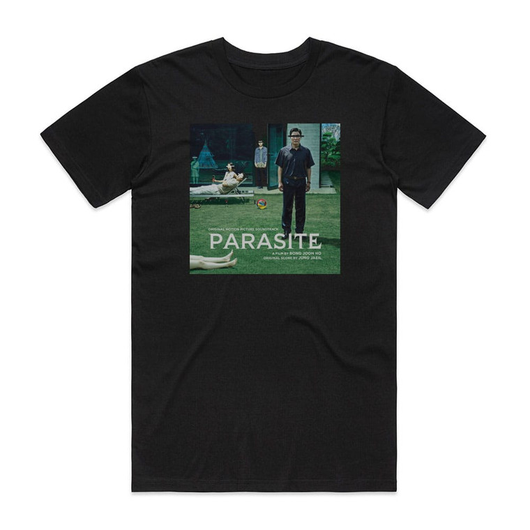 Jeong Jae-Il Parasite Album Cover T-Shirt Black