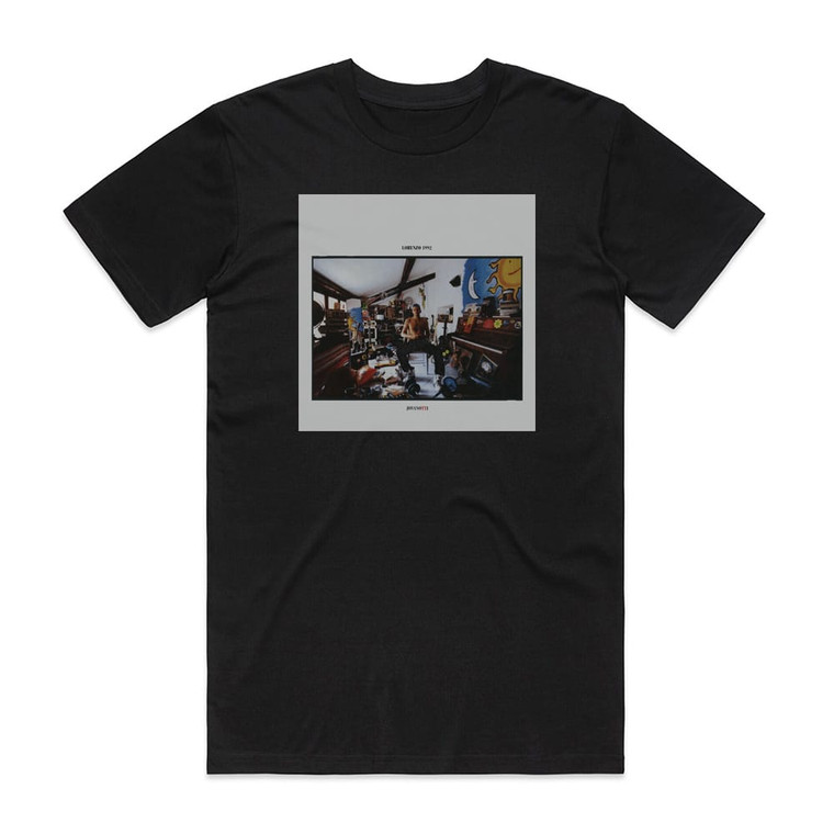 Jovanotti Lorenzo 1992 Album Cover T-Shirt Black