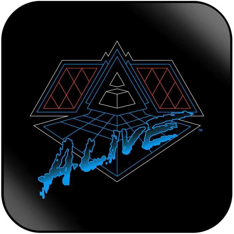 Daft Punk Alive 2007 Album Cover Sticker