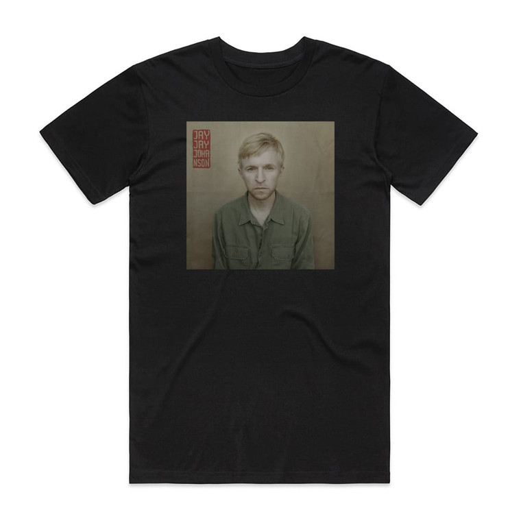 Jay-Jay Johanson Opium Album Cover T-Shirt Black