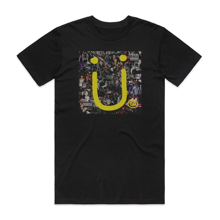 Jack U Skrillex And Diplo Present Jack Album Cover T-Shirt Black Jack U Skrillex And Diplo Present Jack Album Cover T-Shirt Black