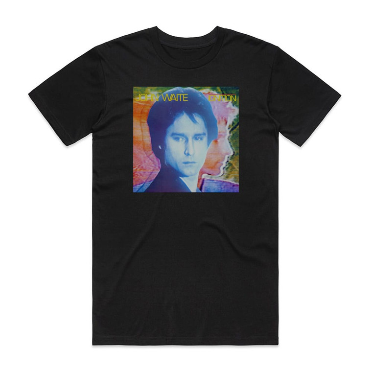 John Waite Ignition Album Cover T-Shirt Black John Waite Ignition Album Cover T-Shirt Black