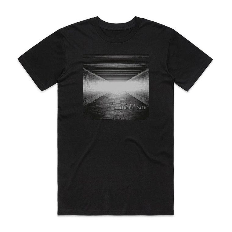 Javi Canovas Hidden Path Album Cover T-Shirt Black