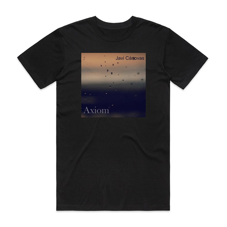 Javi Canovas Axiom Album Cover T-Shirt Black