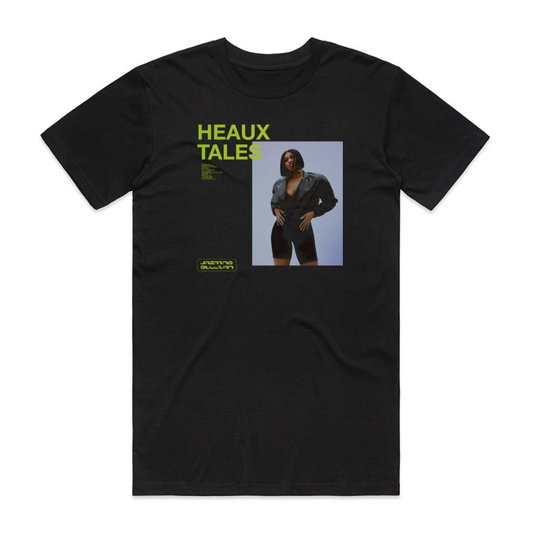 Jazmine Sullivan Heaux Tales Album Cover T-Shirt Black