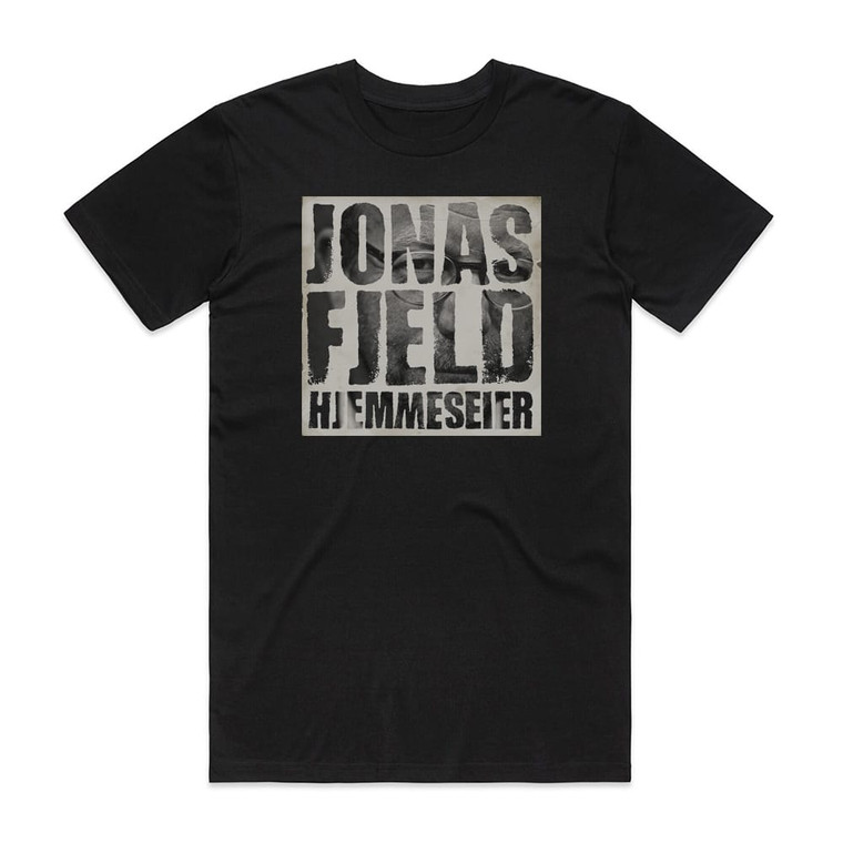 Jonas Fjeld Hjemmeseier Album Cover T-Shirt Black