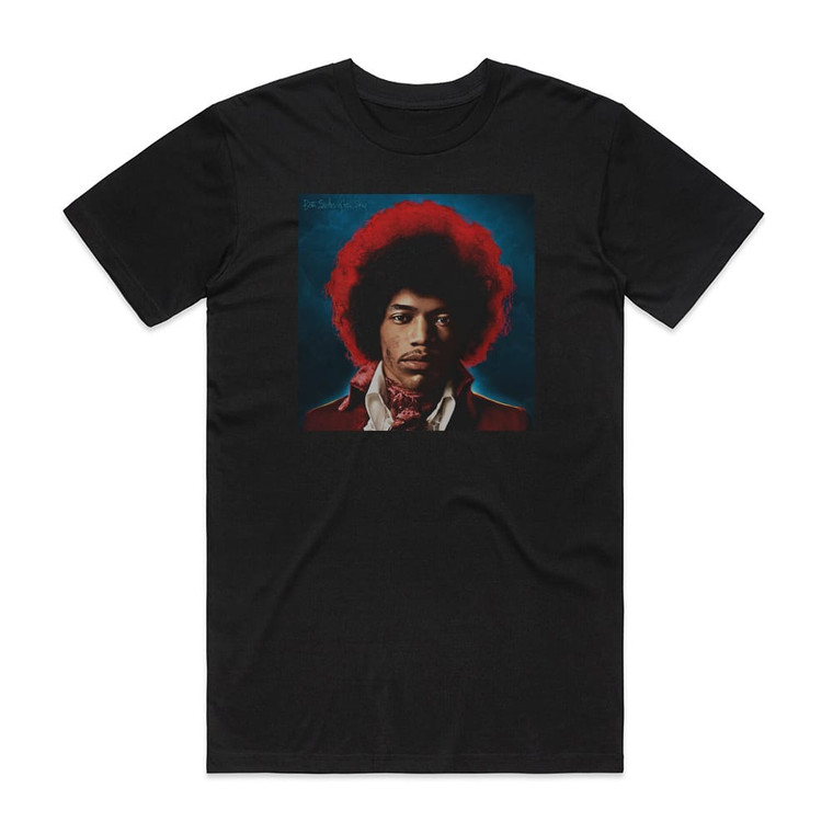 Jimi Hendrix Both Sides Of The Sky Album Cover T-Shirt Black